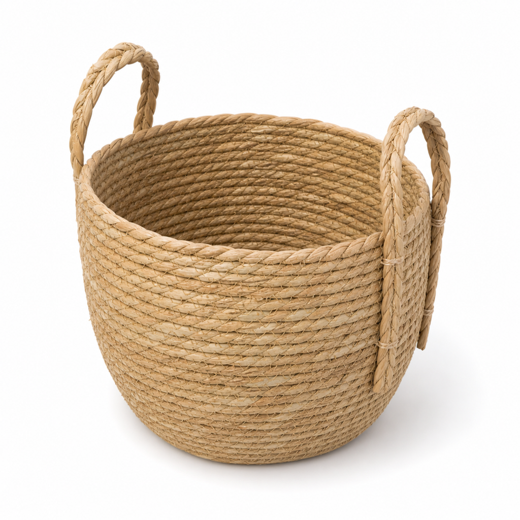 Cesta de mimbre